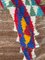 Tappeto Beni Ouarain vintage multicolore, anni '10, Immagine 4