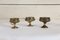 Art Nouveau Brass Risers, 1920s, Set of 3 6