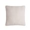 Housse de Coussin Happy Frame en Velours Blanc par LO Decor 1