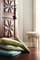 Housse de Coussin Happy Frame en Velours Beige par LO Decor 3