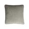 Housse de Coussin Happy Frame en Velours Gris Clair par LO Decor 1