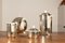 Art Deco Bauhaus Coffee & Tea Service by Atelier Mayer for Hutschenreuther WMF, 1930s, Set of 4 2