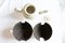 Art Deco Bauhaus Coffee & Tea Service by Atelier Mayer for Hutschenreuther WMF, 1930s, Set of 4 10