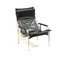 Vintage Black Leather Chair by Hans Eichenberger 8