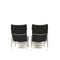 Vintage Black Leather Chair by Hans Eichenberger 4