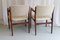 Moderne dänische Teak Armlehnstühle, 1950er. 2er Set 9