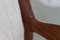 Moderne dänische Teak Armlehnstühle, 1950er. 2er Set 13