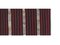 Turkish Striped Kilim Runner Rug 5