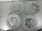 Assiettes en Porcelaine Jean Cocteau pour Limoges, France, 1960s, Set de 4 9