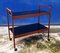 Carrello bar in teak di Bernini, Italia, anni '60, Immagine 2