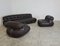 Set da salotto Soriana di Afra e Tobia Scarpa per Cassina, 1969, set di 3, Immagine 5