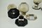 Modular Flush Mount by Motoko Ishii for Staff Lamps, 1970s, Set of 5 16
