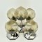 Modular Flush Mount by Motoko Ishii for Staff Lamps, 1970s, Set of 5 15