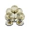 Modular Flush Mount by Motoko Ishii for Staff Lamps, 1970s, Set of 5 1
