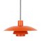 Vintage Danish Pendant Lamp Ph 4/3 by Poul Henningsen for Louis Poulsen, 1966 1