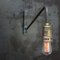 French Cast Iron Wall Work Light in style of Jean Prouvé, Image 2