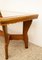 Handmade Solid Oak Table from Atelier Borsani, 1940s 4