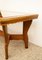 Handmade Solid Oak Table from Atelier Borsani, 1940s, Image 4