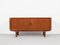 Dänisches Mid-Century Sideboard aus Teak mit Rolltüren von Dyrlund, 1960er 1