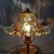 Murano Glass Flower Table Lamp with Mushroom Design, 1960s 10