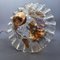Murano Glass Flower Table Lamp with Mushroom Design, 1960s 14