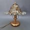 Murano Glass Flower Table Lamp with Mushroom Design, 1960s 1