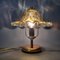 Murano Glass Flower Table Lamp with Mushroom Design, 1960s 9