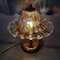 Murano Glass Flower Table Lamp with Mushroom Design, 1960s 2