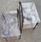Stained Glass Bedside Tables, 1980s, Set of 2 5