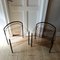Stained Glass Bedside Tables, 1980s, Set of 2 1