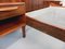 Vintage Scandinavian Double Bed in Rosewood with Integrated Nightstands, 1960s 18