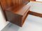 Vintage Scandinavian Double Bed in Rosewood with Integrated Nightstands, 1960s 8