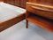 Vintage Scandinavian Double Bed in Rosewood with Integrated Nightstands, 1960s 17