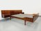 Vintage Scandinavian Double Bed in Rosewood with Integrated Nightstands, 1960s 19
