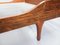 Vintage Scandinavian Double Bed in Rosewood with Integrated Nightstands, 1960s 7