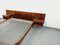 Vintage Scandinavian Double Bed in Rosewood with Integrated Nightstands, 1960s 4