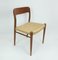 Sedia moderna in teak di Niels Otto Møller per JL Møllers, Danimarca, anni '60, Immagine 10