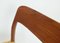 Sedia moderna in teak di Niels Otto Møller per JL Møllers, Danimarca, anni '60, Immagine 7
