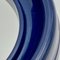 Vintage Blue Plastic Wall Mirror with Round Frame, 1970s 7