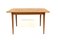 Mesa de comedor escandinava de teca, años 50, Imagen 6