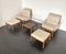 Vintage Venus Wohnzimmer Set von Illum Wikkelso für Silkeborg, 1960er, 5er Set 1
