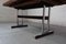 Tavolo da pranzo minimalista in palissandro indiano e metallo cromato di Meubelfabriek Aurora, 1967, Immagine 9