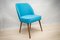 Small Blue Cocktail Chairs, 1960s, Set of 2 1