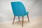 Kleine Blaue Cocktail Sessel, 1960er, 2er Set 4