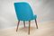 Small Blue Cocktail Chairs, 1960s, Set of 2 4