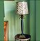 Palm Tree Lamp with Leopard-Print Metal Lampshade by Gand & C. Interiors 2
