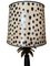 Palm Tree Lamp with Leopard-Print Metal Lampshade by Gand & C. Interiors 3