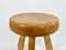 Pine Sandoz Hocker Charlotte Perriand zugeschrieben für Les Arcs, Frankreich, 1960er, 2er Set 16