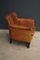 Vintage Cognac Leather Club Chair 4