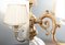 Delta Quattro 5-Light Crystal Table Lamp in Silver Finish 6
